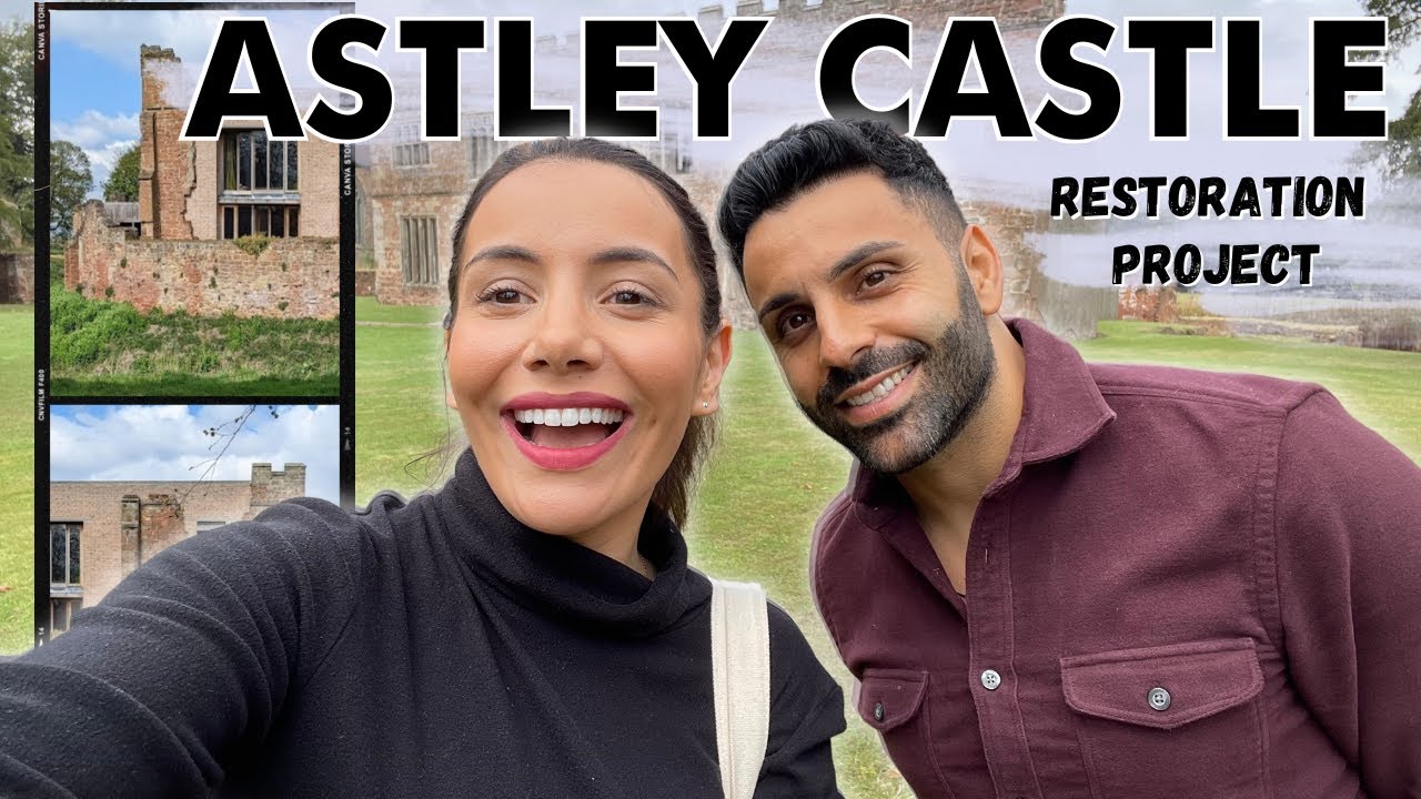 Inside Astley Castle, a restored 12th century manor in Warwickshire!