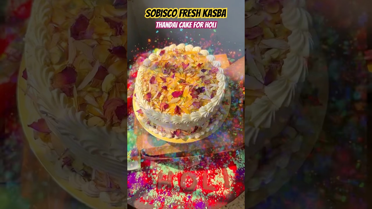 Торт Тандай на Холи от Sobisco #еда #торт #sobisco #холи