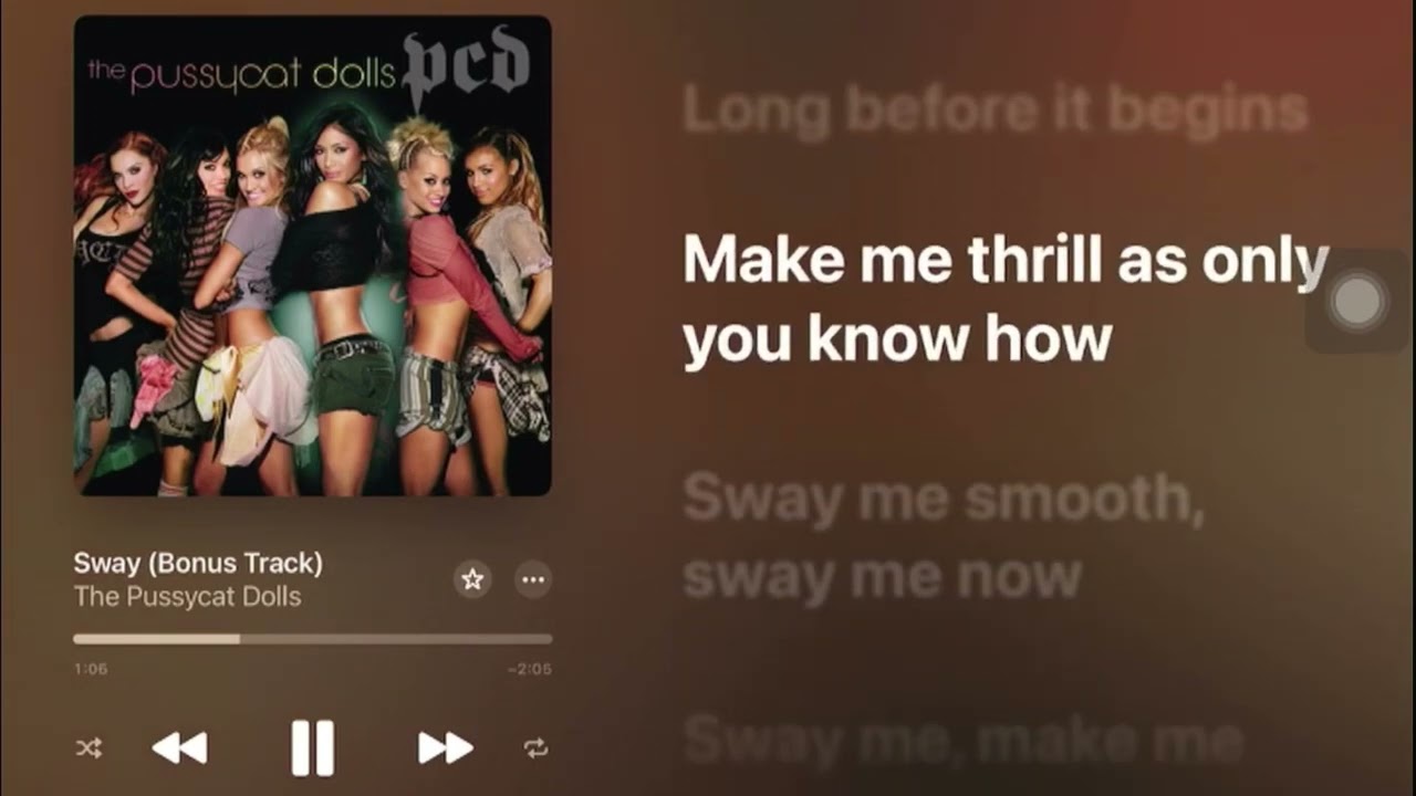 Sway - Pussycat Dolls (Minus One with Backup Vocals by Joshie)