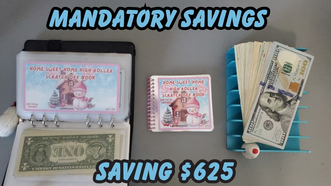🩵🩷Mandatory Savings Challenges! | Feb. 12th | Treasure Island Collab | Saving for Annual Bills 🩷🩵