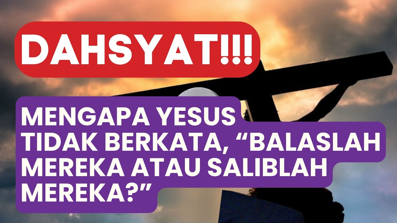 TERILHAMI DENGAN DUA KATA YESUS 