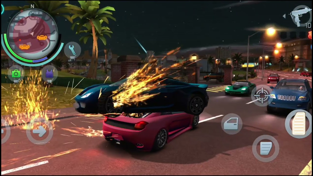 Incredible stunt perform on road special edition AR Gameronn Gangstar Vegas new gameplay 2026