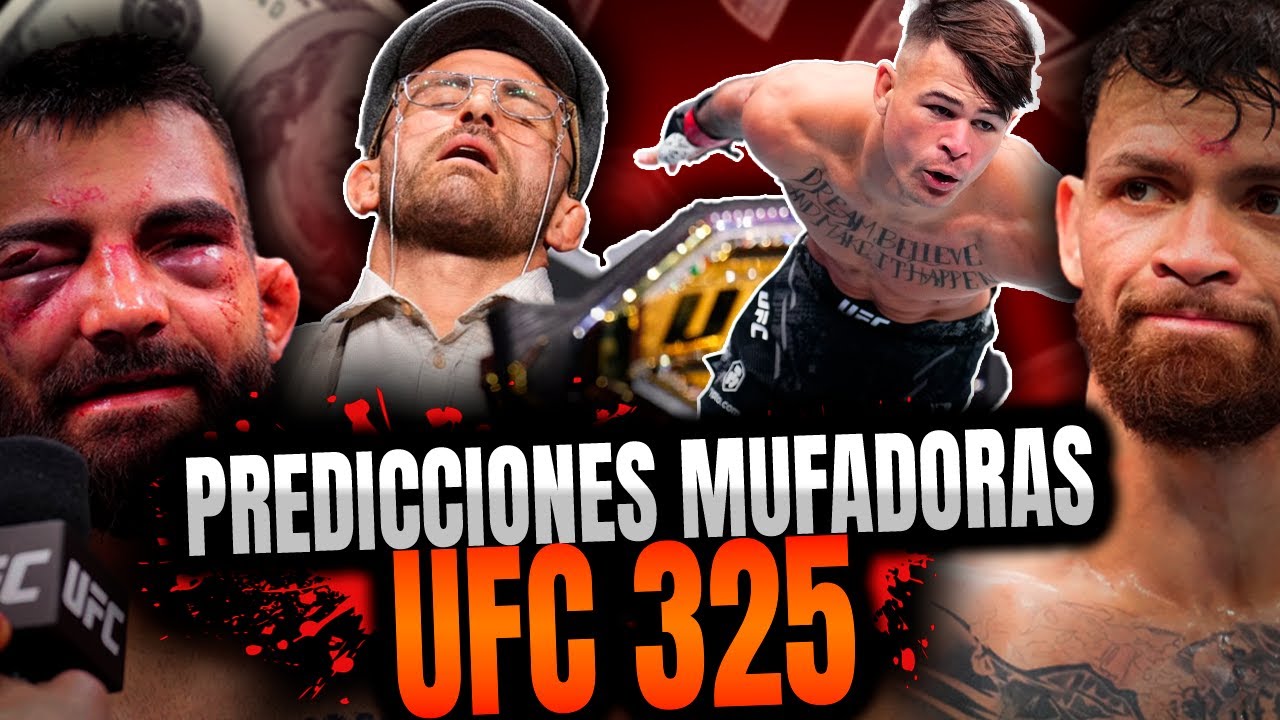 TENGO MIEDO...│Predicciones UFC 325 Volkanovski vs Lopes 2