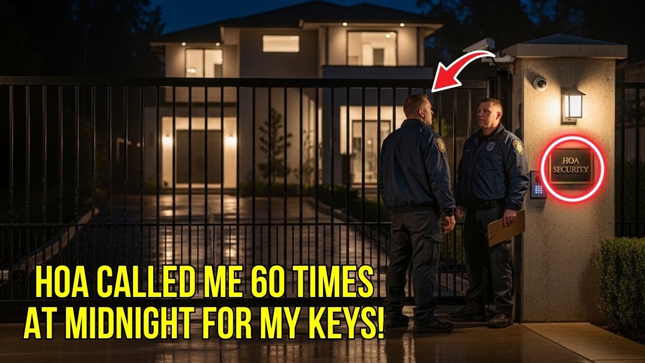 HOA Called Me 60 Times at Midnight Demanding Gate Access and Keys—I’m the Owner of This House!