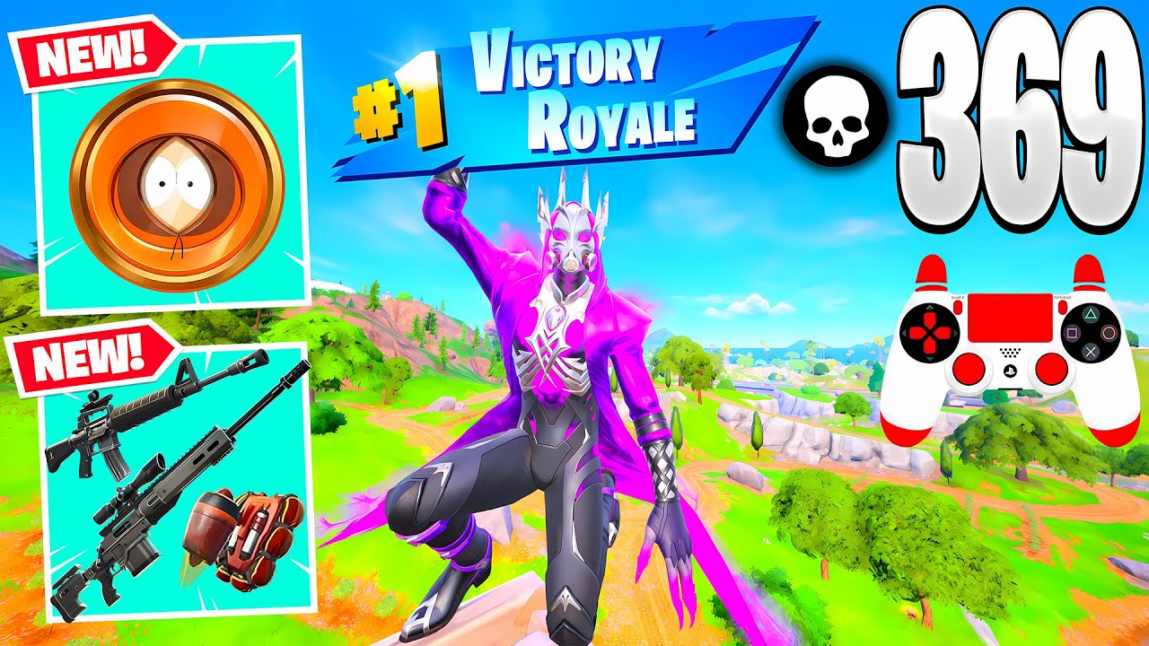369 Eliminations Solo vs Squads Zero Build | Fortnite Chapter 7 Season 1 Wins