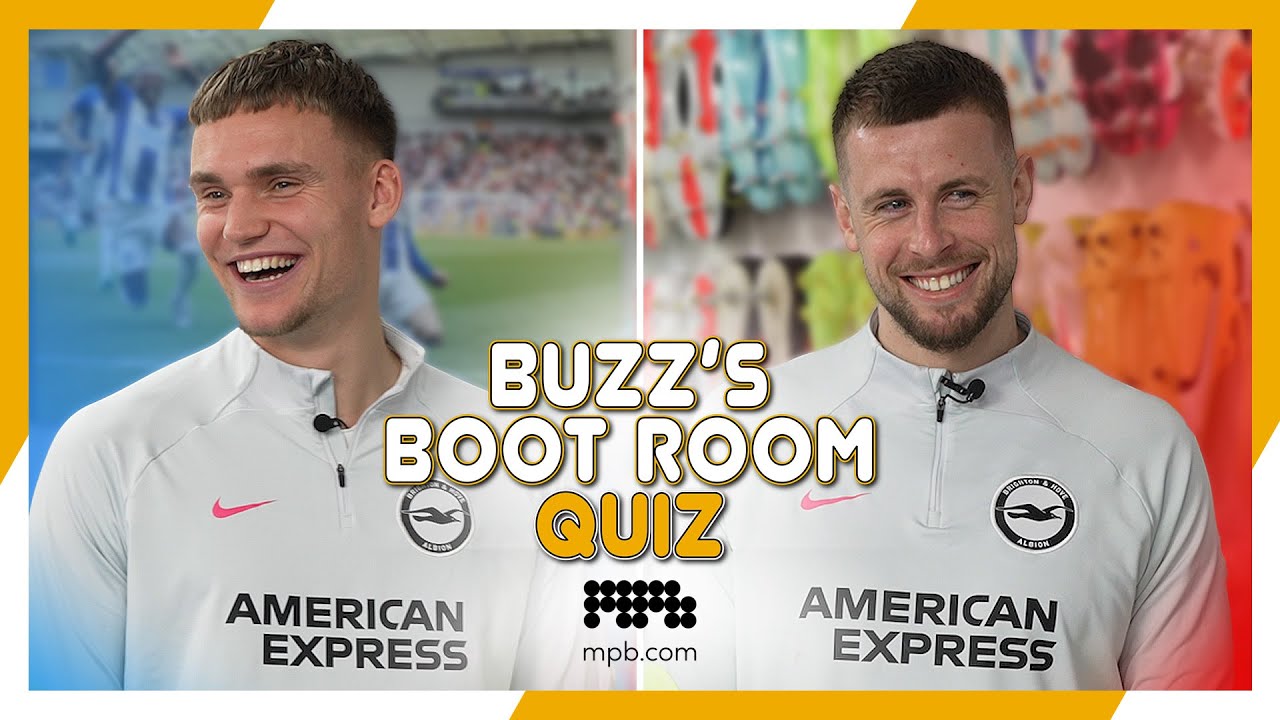 VERBRUGGEN v WEBSTER | Buzz's Boot Room Quiz | S2 E5
