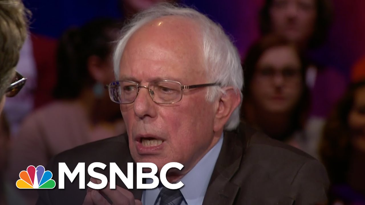 Bernie Sanders: US Has A Voting Rights Crisis | Democratic Forum | MSNBC