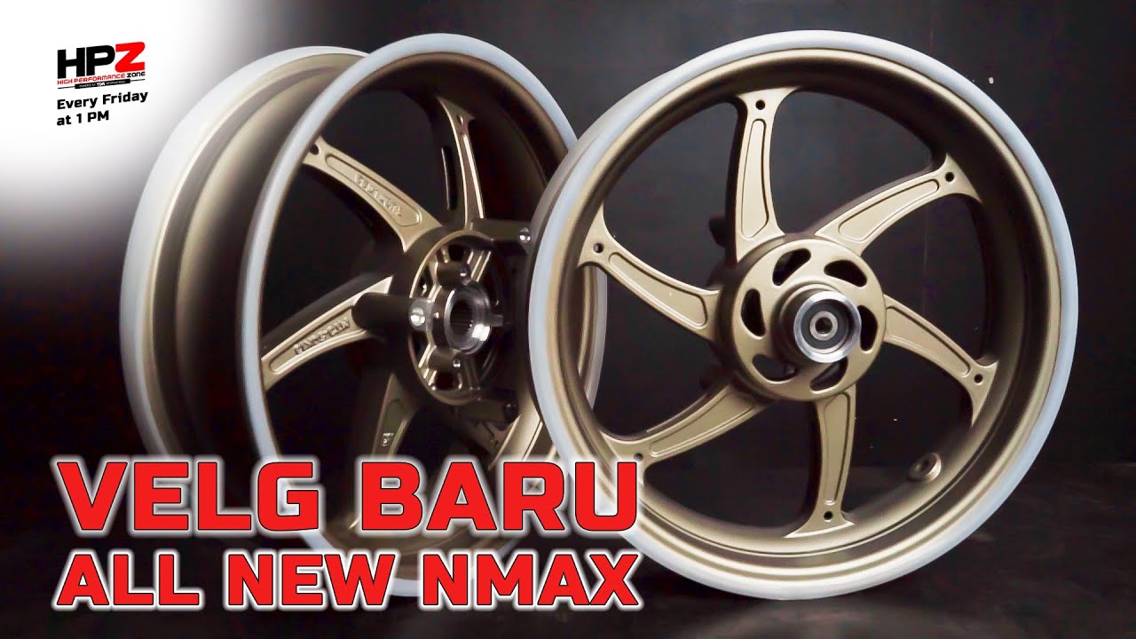 Paket Velg RPD Skyblade dan Ban TDR Explore untuk All New NMAX! Cek Kelebihannya