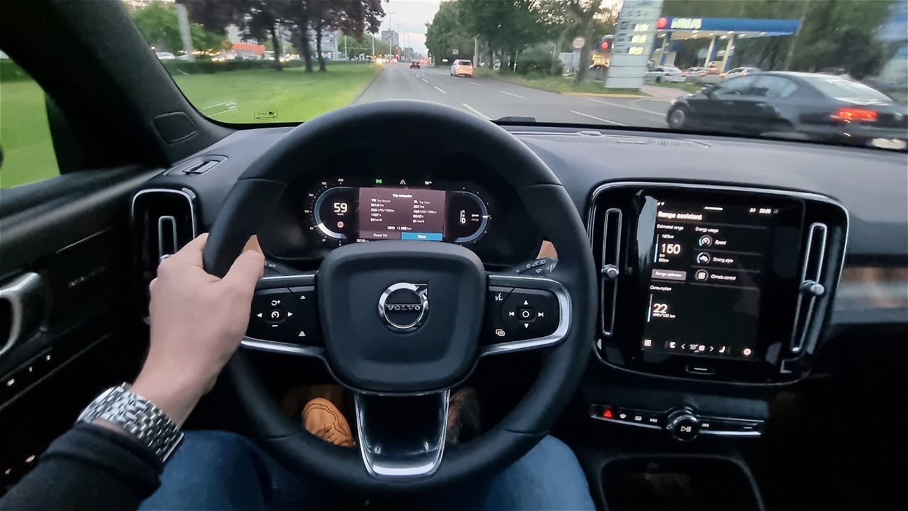 Volvo XC40 Recharge AWD (408 hp) - consumption (charging experience I real RANGE)