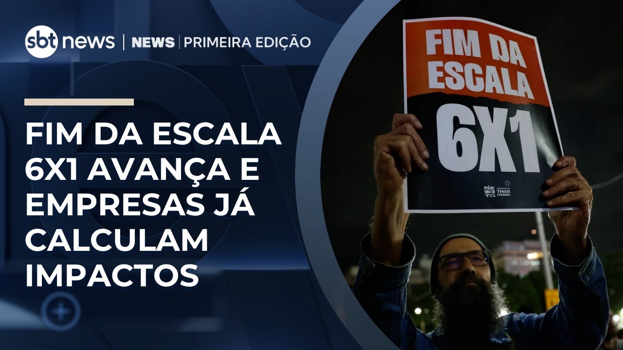Especialista explica impactos da PEC que acaba com a escala 6x1 | #NewsPrimeiraEdi&ccedil;&atilde;o