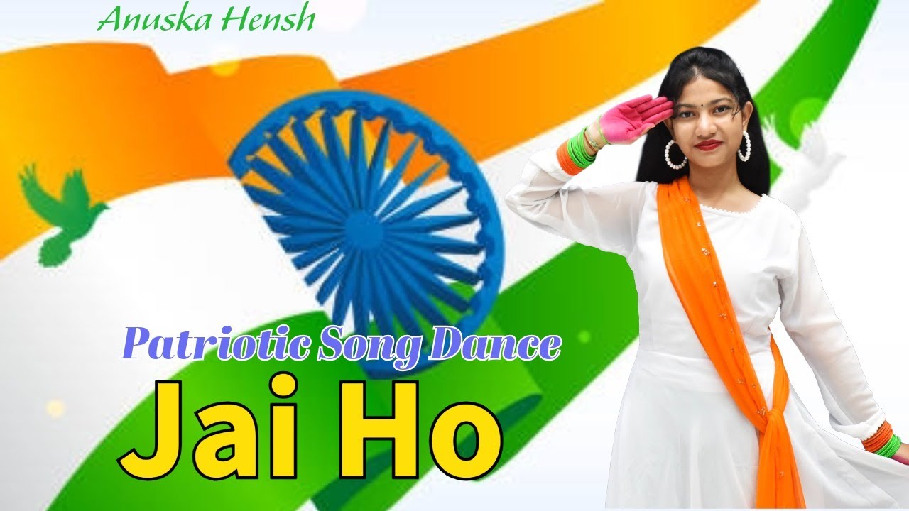 Jai Ho - Patriotic Song Dance | Easy Dance Steps | Republic Day Song Dance | Anuska Hensh