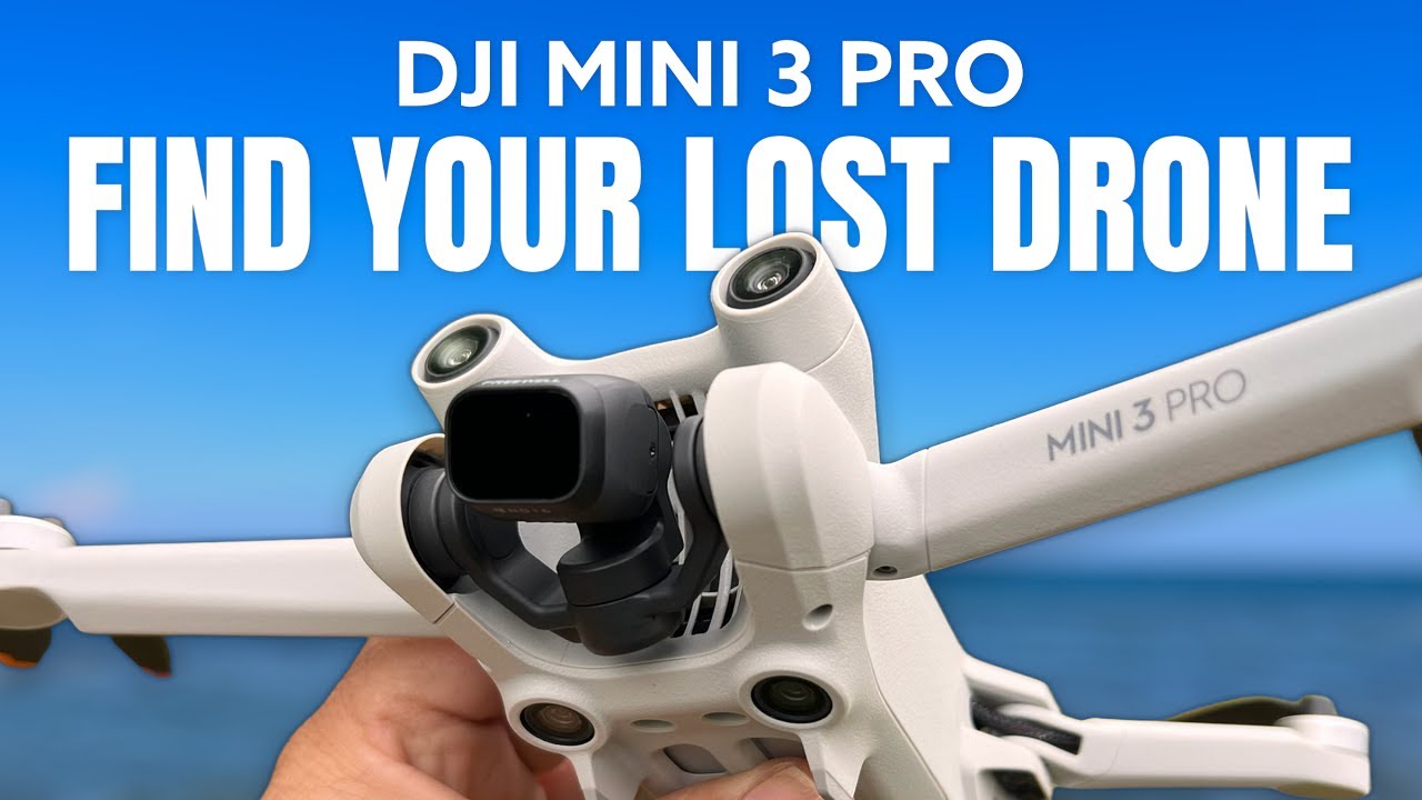 Как найти потерянный или разбитый DJI Mini 3 Pro — Find My Drone