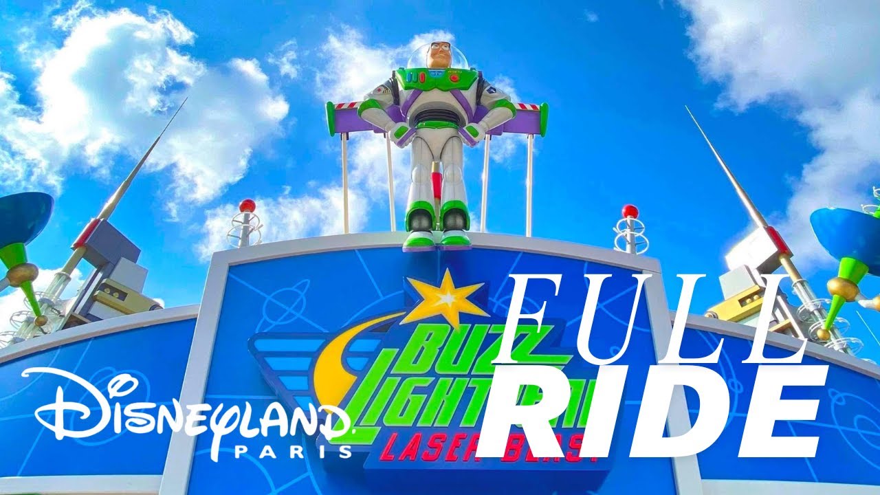 Buzz Lightyear Laser Blast 🚀  Full Onride POV | Disneyland Paris 2026 Breaks down a lot