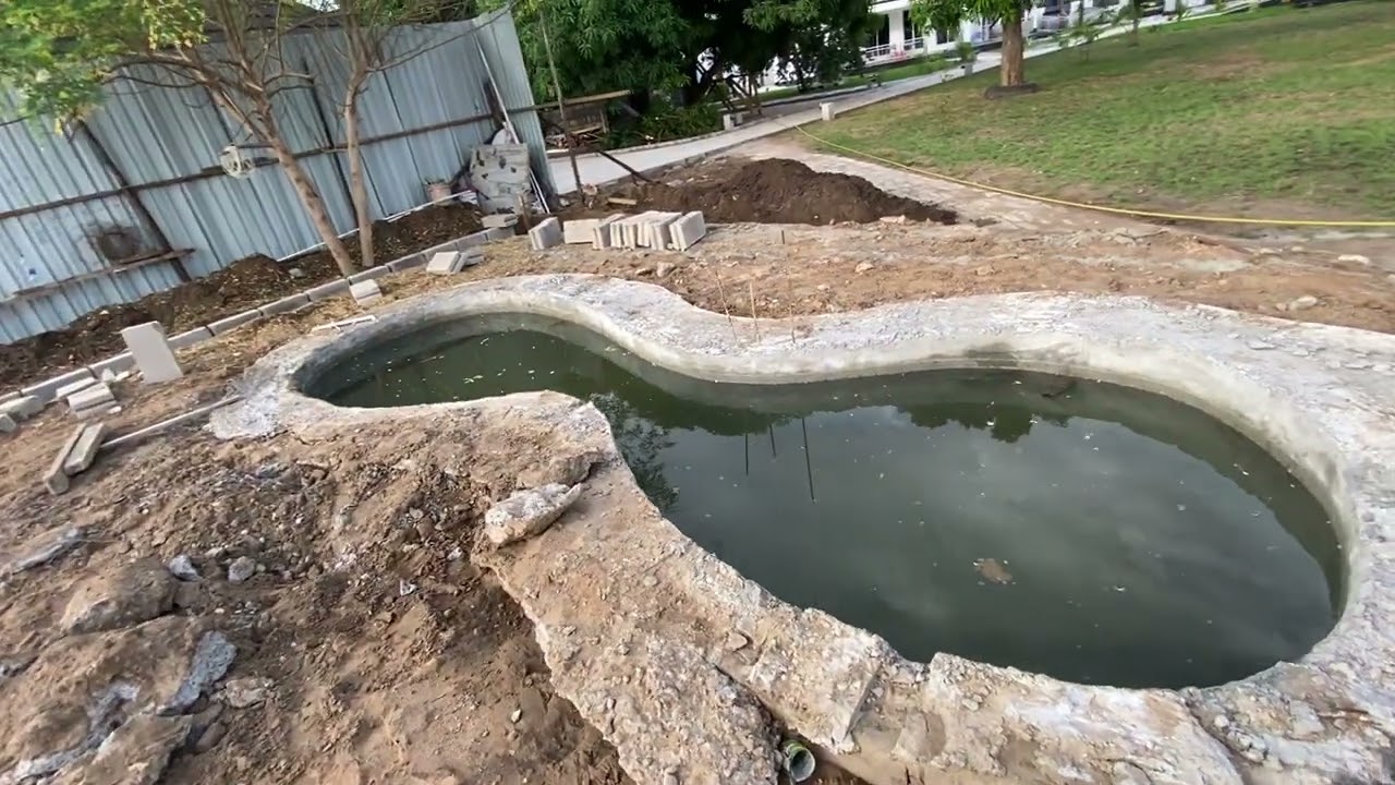 Friday, March 29, 2024 Another step in the construction of the swimming pool