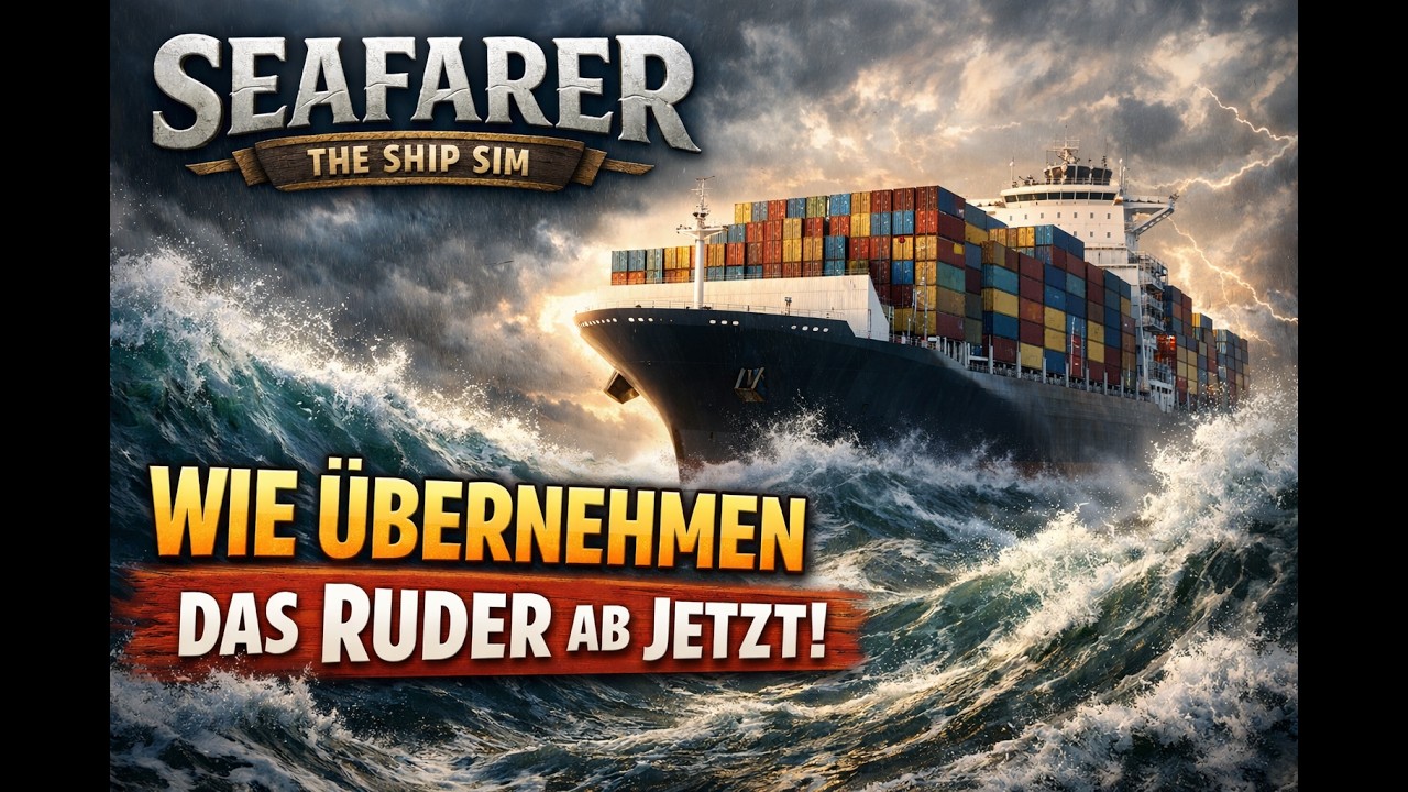 Seafarer: The Ship Sim Wir Übernehmen das Ruder ab jetzt!