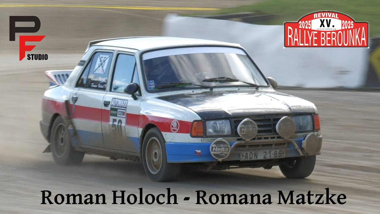 Roman Holoch - Romana Matzke - Škoda 120 L - XV. Rallye Praha Revival 2025