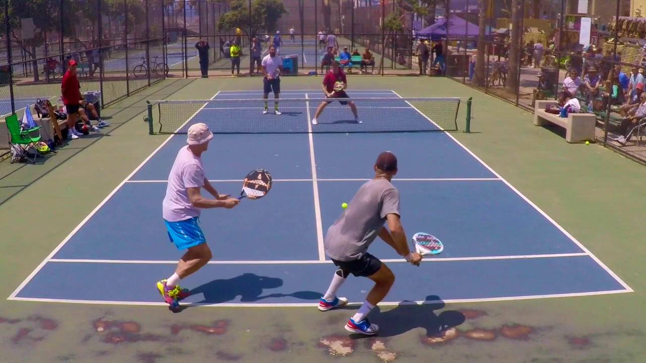 POP Tennis 2016 Doubles Pro Division 'Hall of Fame' Tourney - Semi and Final Highlights