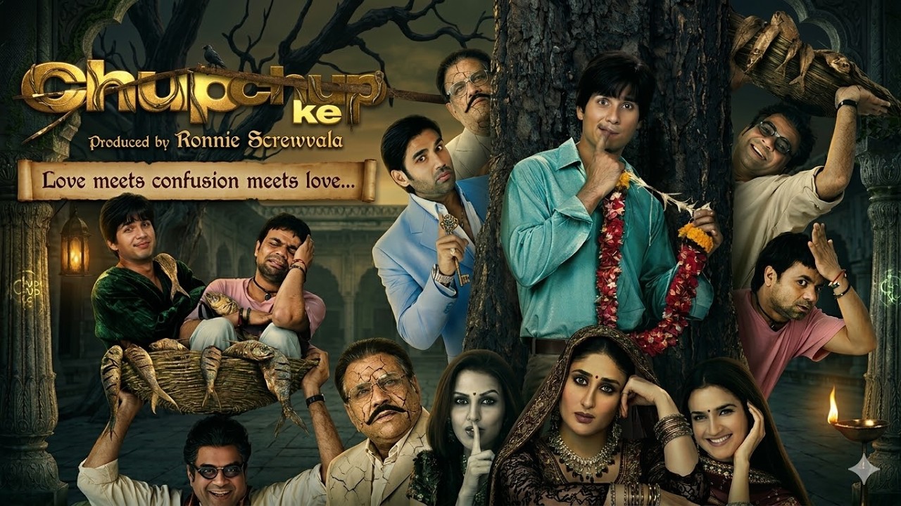 Chup Chup Ke Full HD Movie | Shahid Kapoor | Kareena Kapoor | Bollywood Comedy Blockbuster