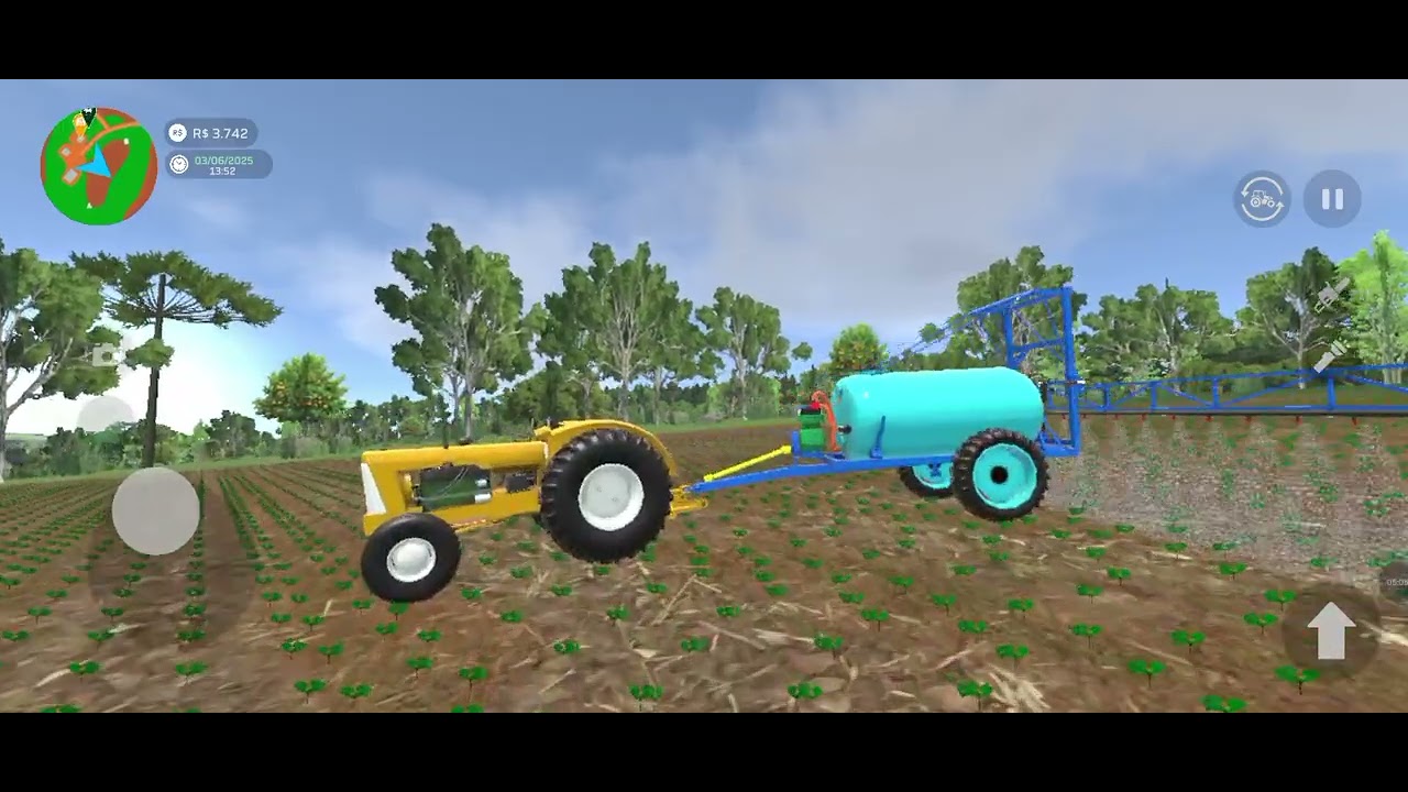 Eps#2 fazendo aplicação no feijão 🚜🚜