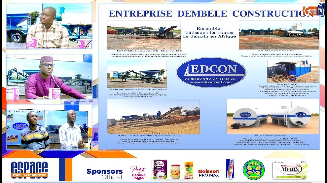 #urgent : L’œuvre d’un ingénieur malien: EDCON