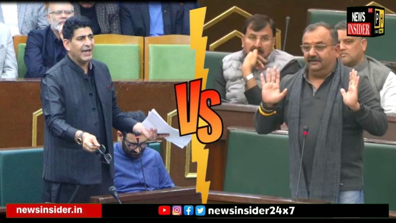 Aap kashmiriyon Ko Dhamka Nahi Shakte; MLA Nazir Gurezi slams BJP's Vikram Randhawa in Assembly