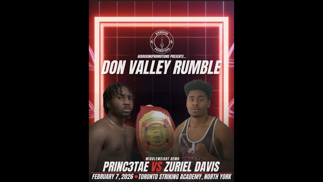 6ix Boxing Promotions | PRINC3TAE VS Zuriel Davis TWBC Middle Weight Championship | MAIN EVENT