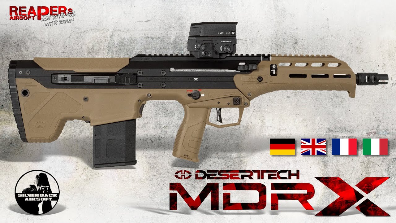 [Review] Silverback DT MDR-X S-AEG (6mm BB Airsoft/Softair) - DE