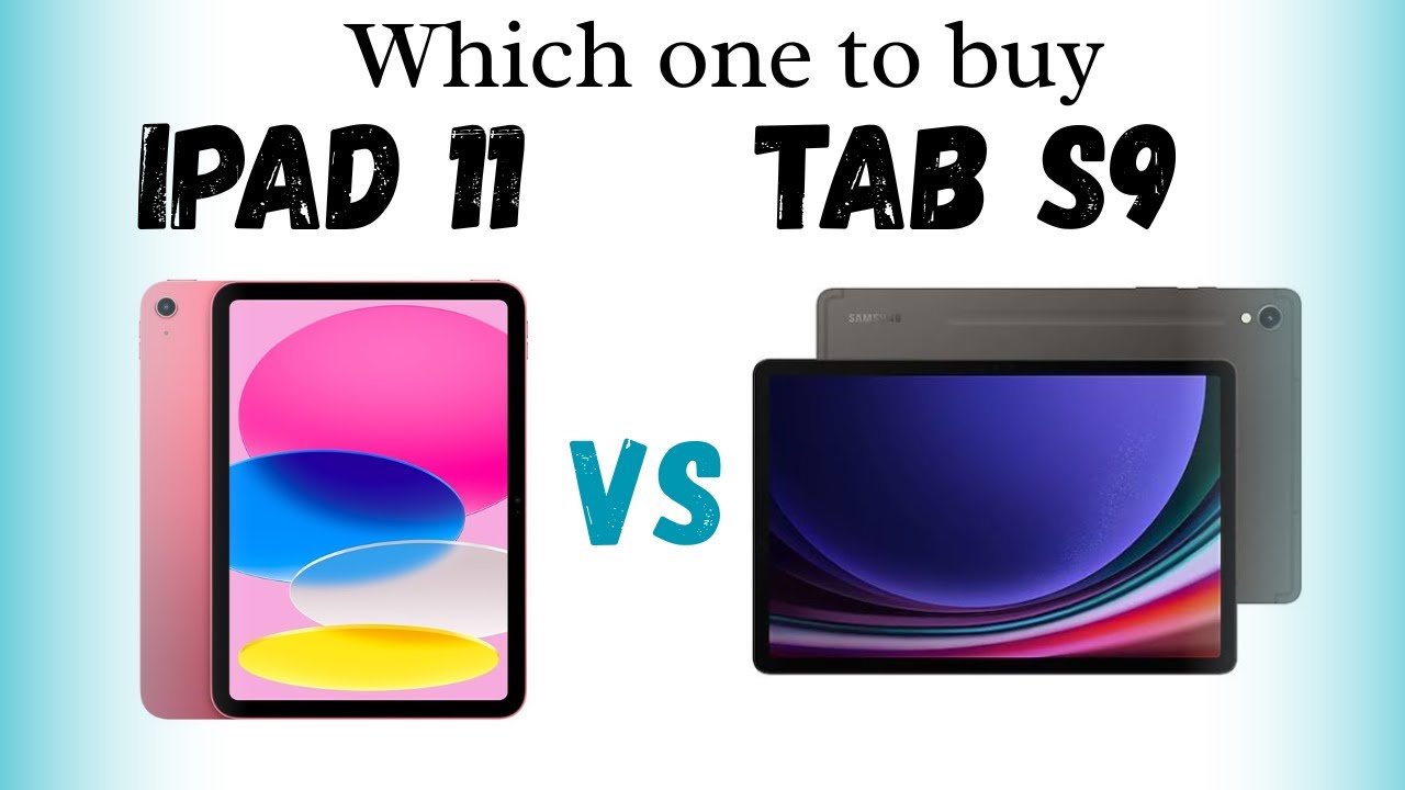 iPad 11-го поколения против Tab S9 | Какой купить на распродаже BBD и GIF