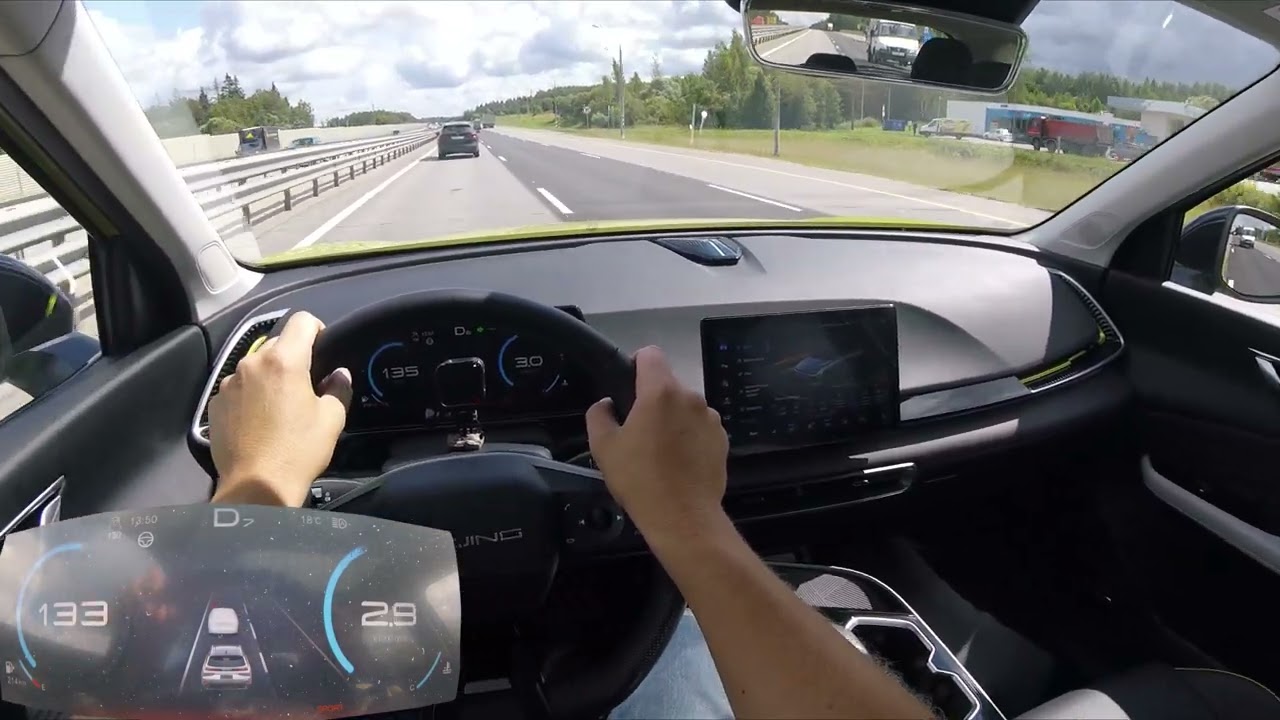 Baic X55 - POV TOP SPEED