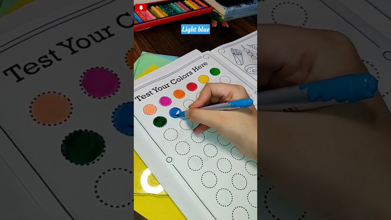 Testing Doms brush pens🎨✒#youtube #art #artandcraft #diy #testing #shortsfeed #shorts #yt #colors