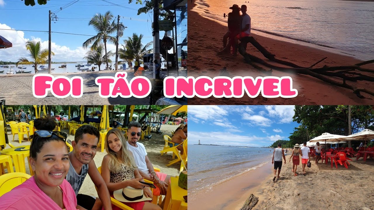 FOMOS NA  PIZZARIA ALMOÇAMOS NA PRAIA ( FICAMOS ATÉ O ANOITECER NO MAR) A VIAGEM + INCRIVEL .