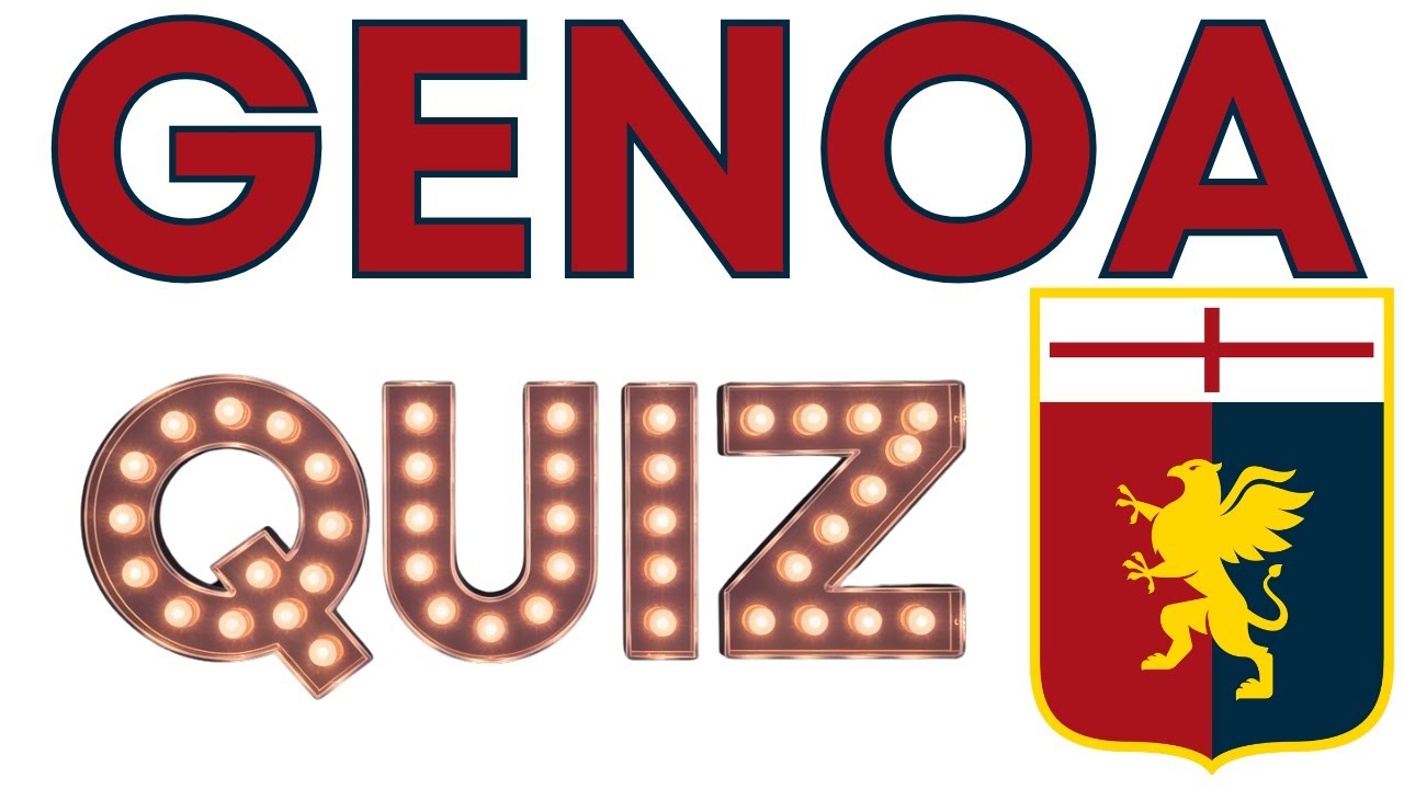 Genoa: QUIZ per veri tifosi! Metti alla prova la tua fede rossoblù! #quiz #trivia
