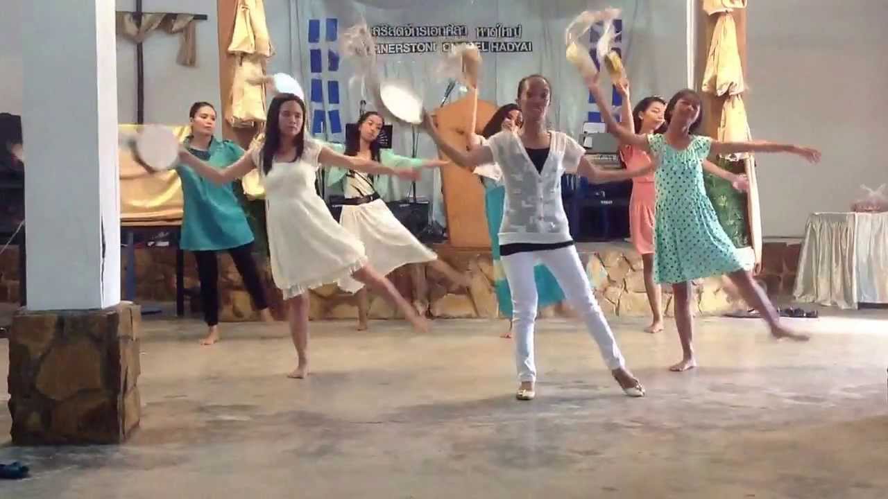 Tambourine Strokes (God is Awesome in this Place) Eksilah Dance Team