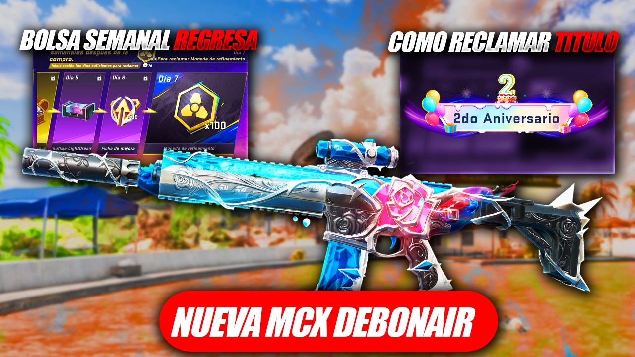BOLSA DE LA SUERTE REGRESA, NUEVA SKIN MCX , TITULO GRATIS / TODO LO QUE SE VIENE A BLOOD STRIKE