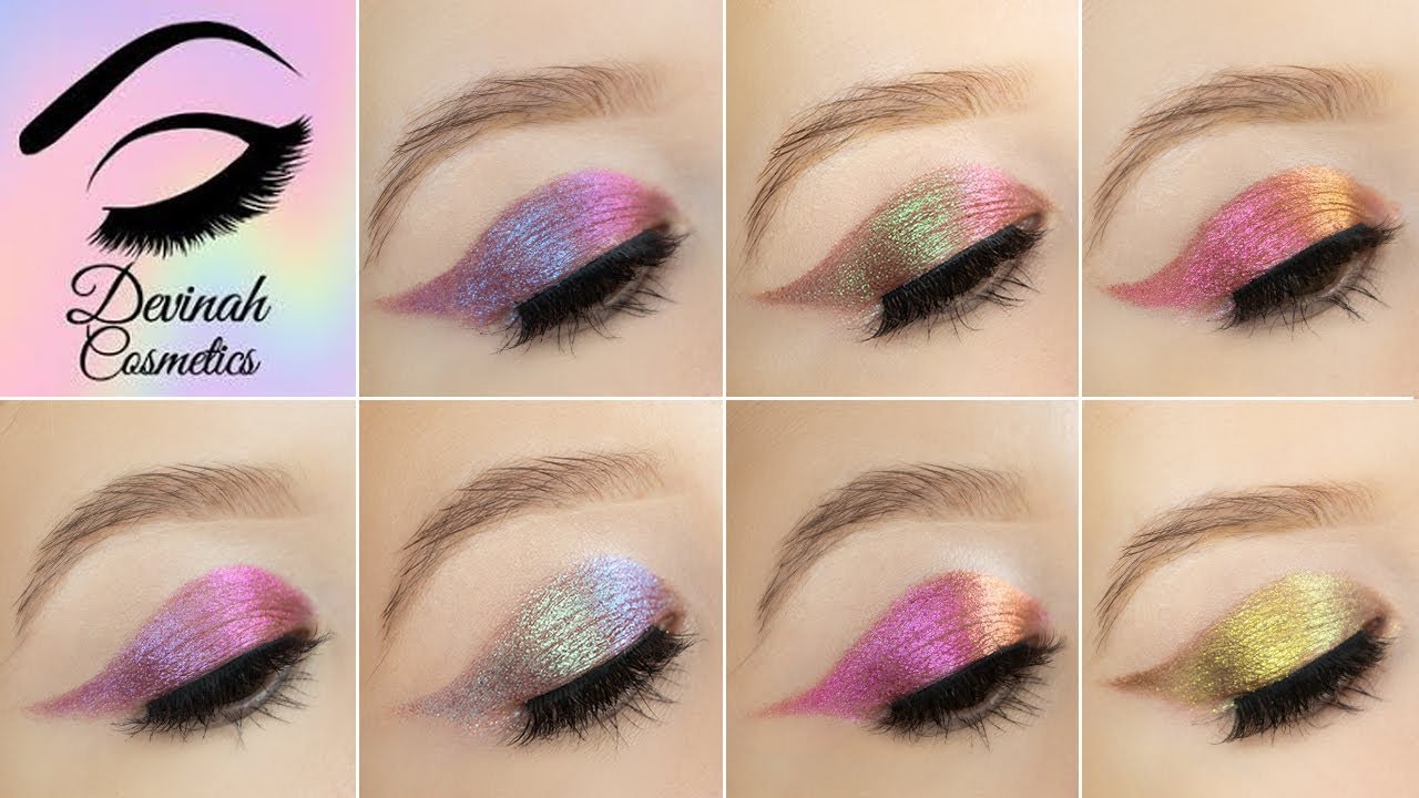 Multichrome Monday | Devinah Galaxy Dust Collection Eye Swatches & Review