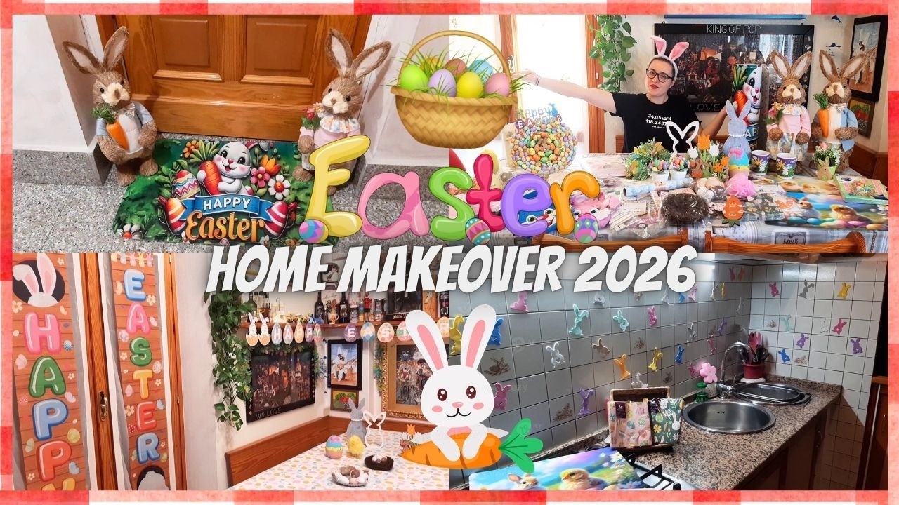 EASTER MAKEOVER 2026!!! LA NOSTRA CASETTA UN VERO E PROPRIO 