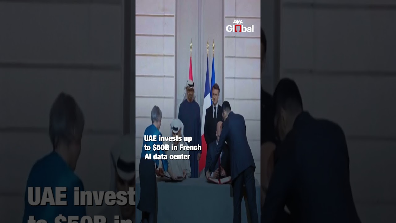 France and UAE Partner to Develop Massive AI Data Center