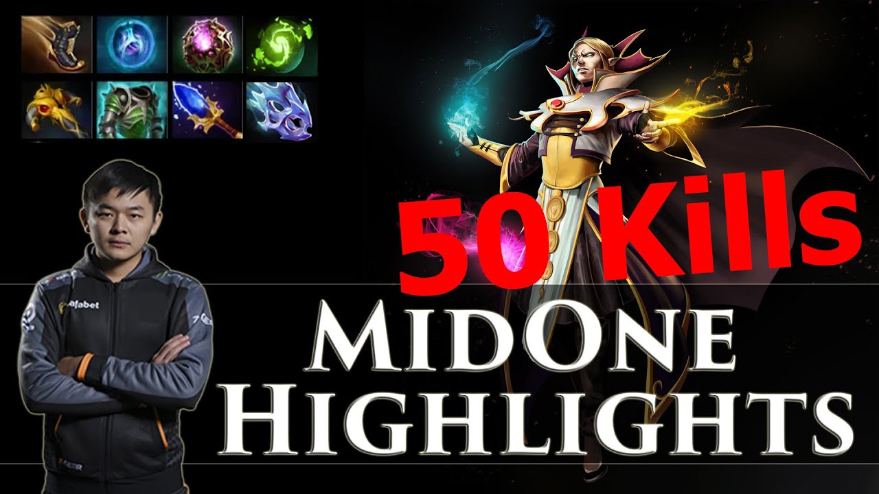 New Team Secret MidOne Highlights Invoker 50 kills  1000 GPM 92k Damage  Crazy SEA Pub