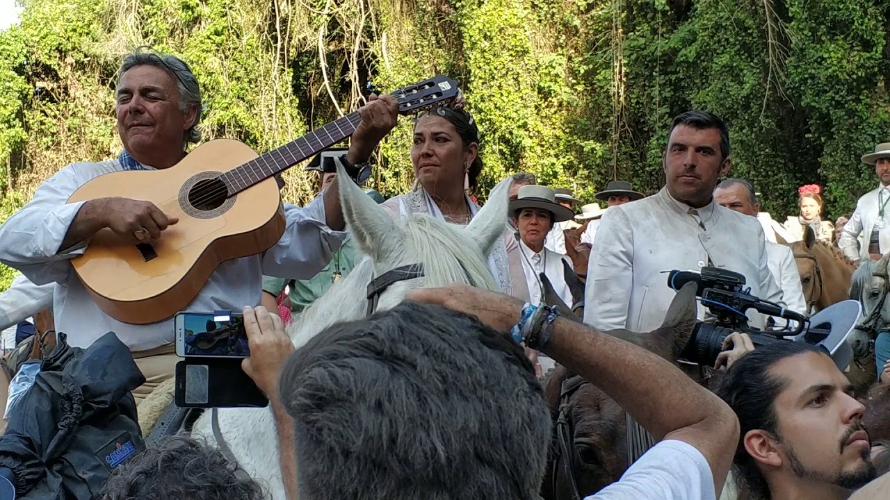 Simpecao del Rocío de Huelva en la charca 2018 HD