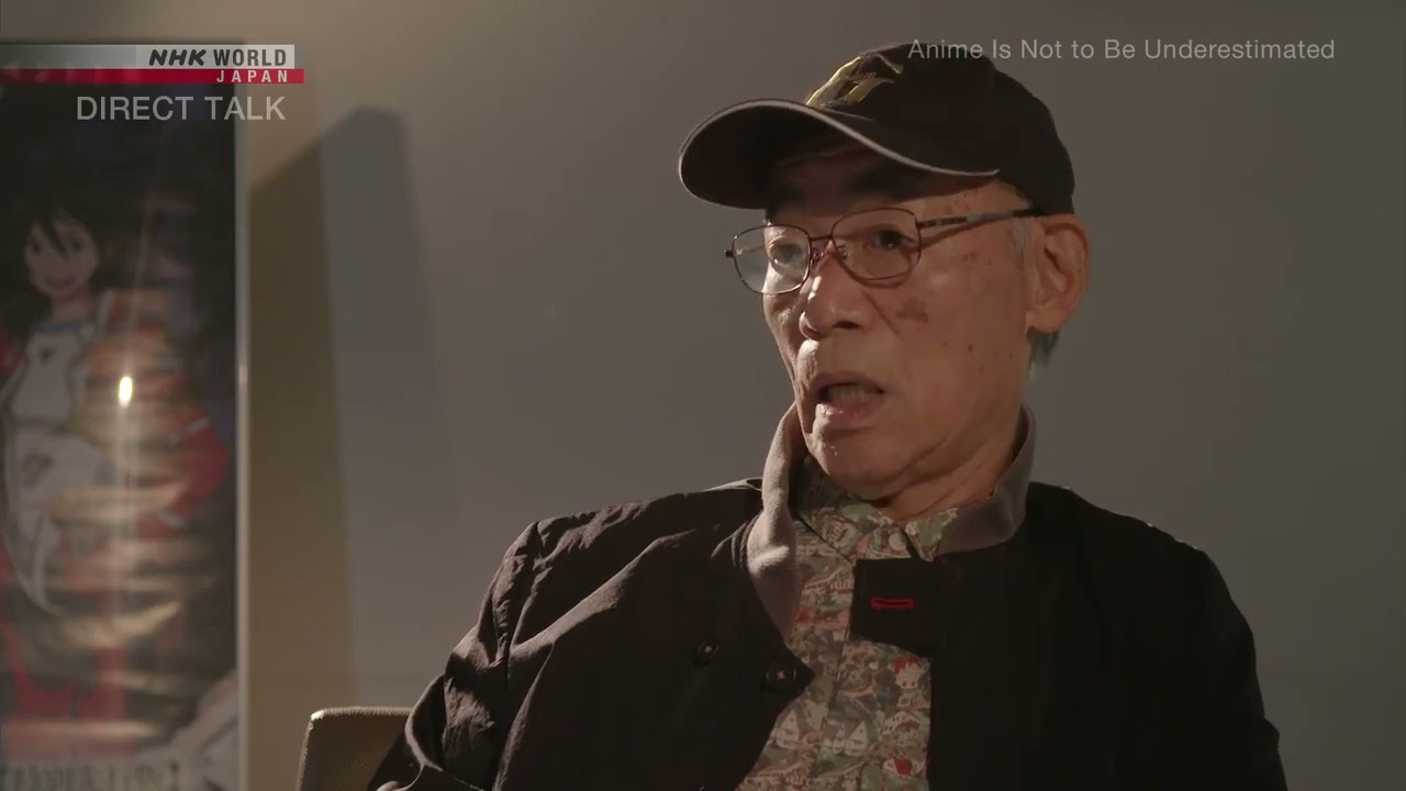 Anime Is Not to Be Underestimated: Yoshiyuki Tomino / Animation Director.