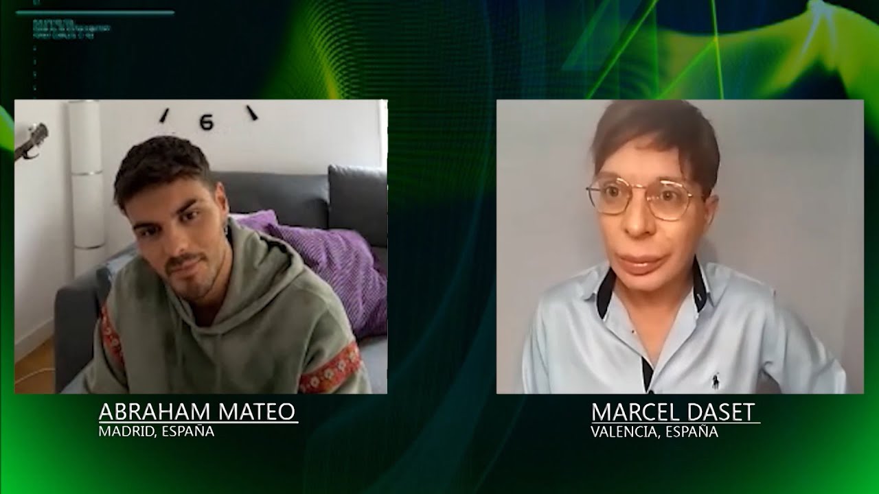 ABRAHAM MATEO ENTREVISTADO POR MARCEL DASET DE FORMA EXCLUSIVA PARA TWISTER TV INTERNACIONAL