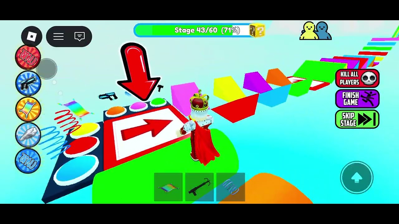 My friend Abhir challenge me#roblox #gameplay 