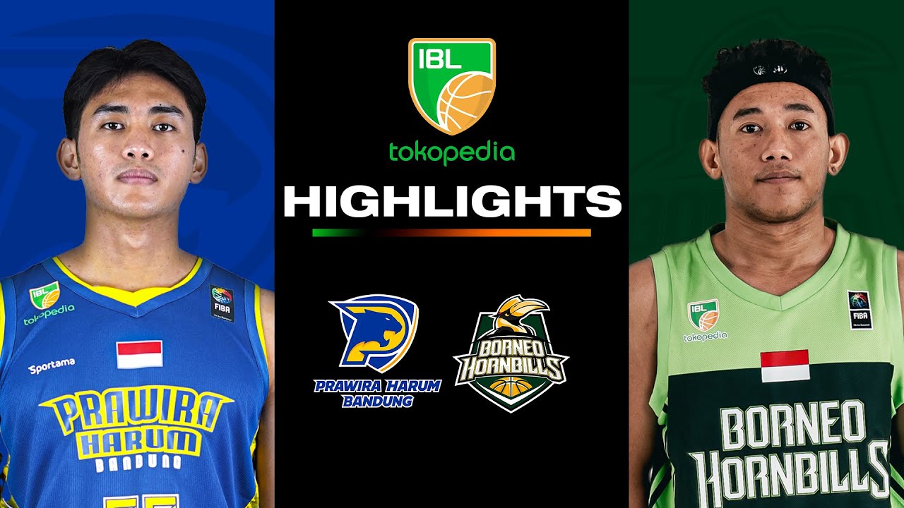 Highlight: Prawira Harum Bandung vs Borneo Hornbills | 2 March 2024 | IBL Tokopedia 2024