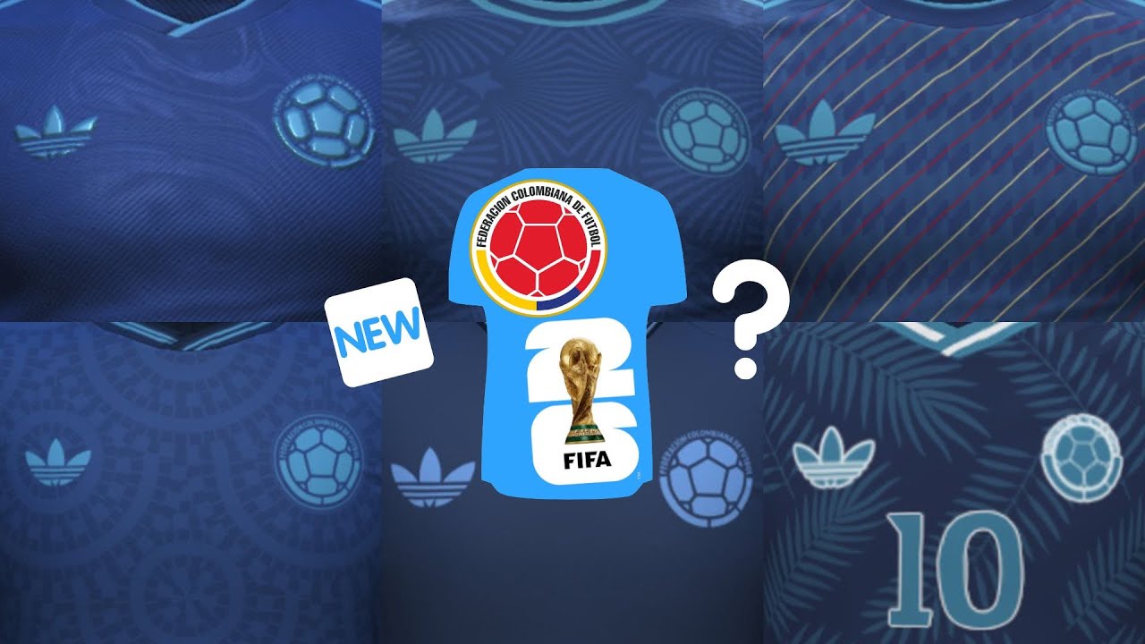 ¡COLOMBIA REVELA su CAMISETA VISITANTE para el MUNDIAL 2026 HECHA por ADIDAS!