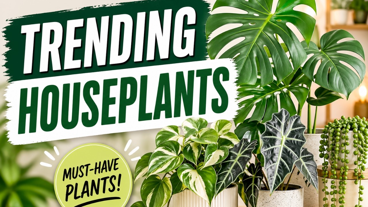 Top 10 Trending Houseplants in 2025