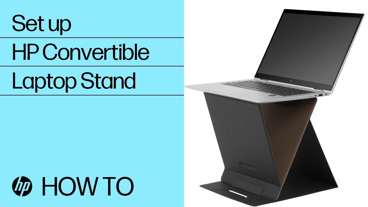 How to set up your HP Convertible Laptop Stand | HP Support