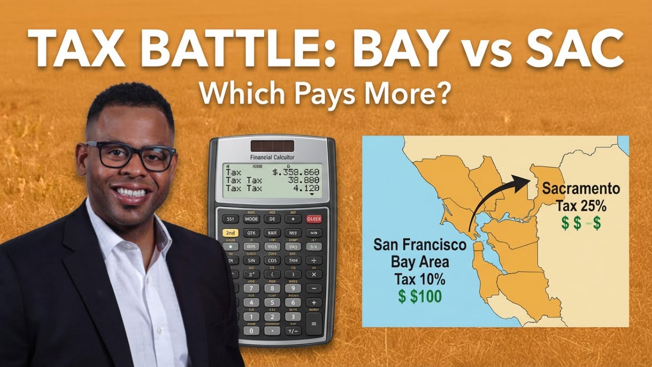 Bay Area vs Sacramento Taxes Explained | What You REALLY Pay