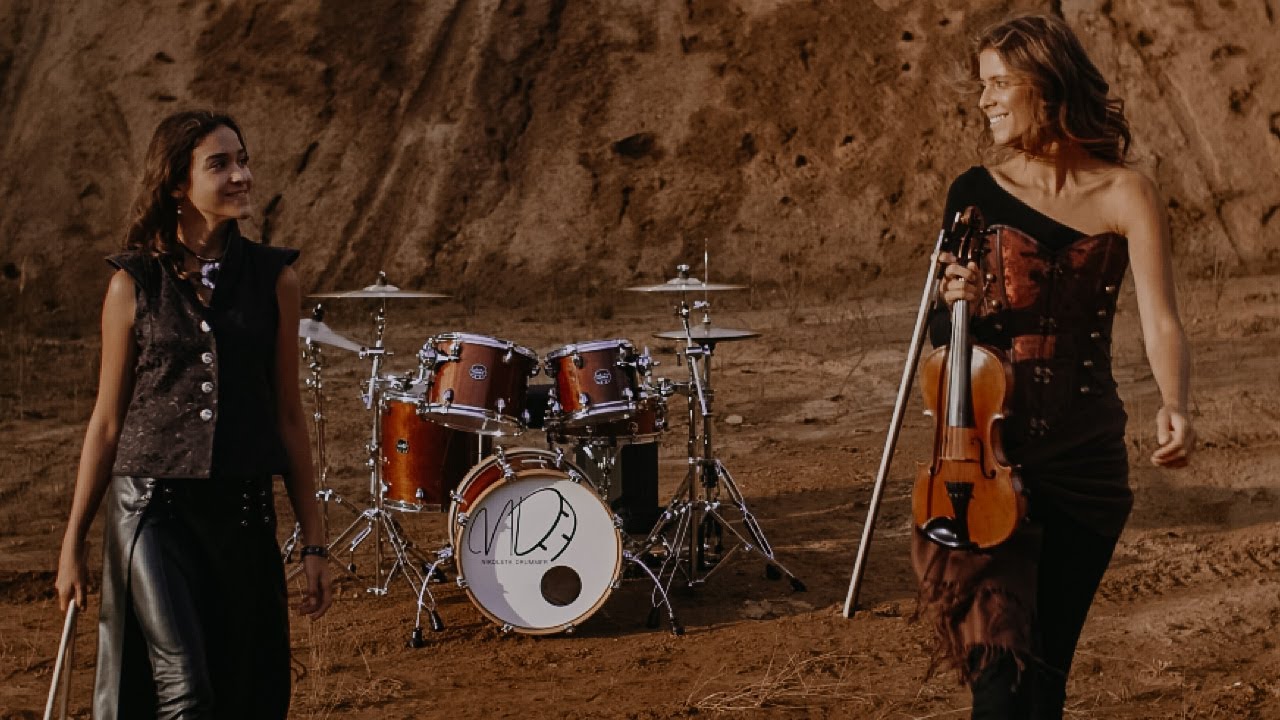 Huslistka Victoria Linnen & Nikoleta Drummer - Game of Thrones / violin and drums cover