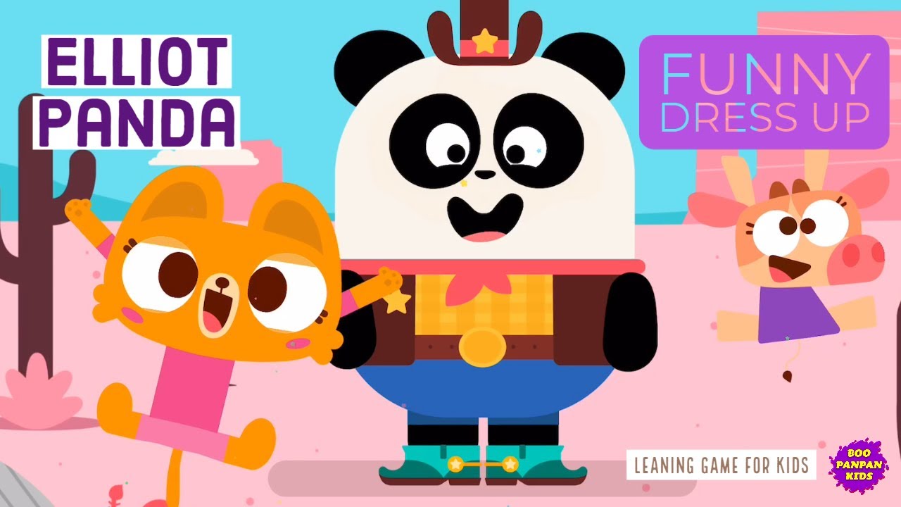 Eliot Funny Dress Up Games Lingokids | Boopanpankids