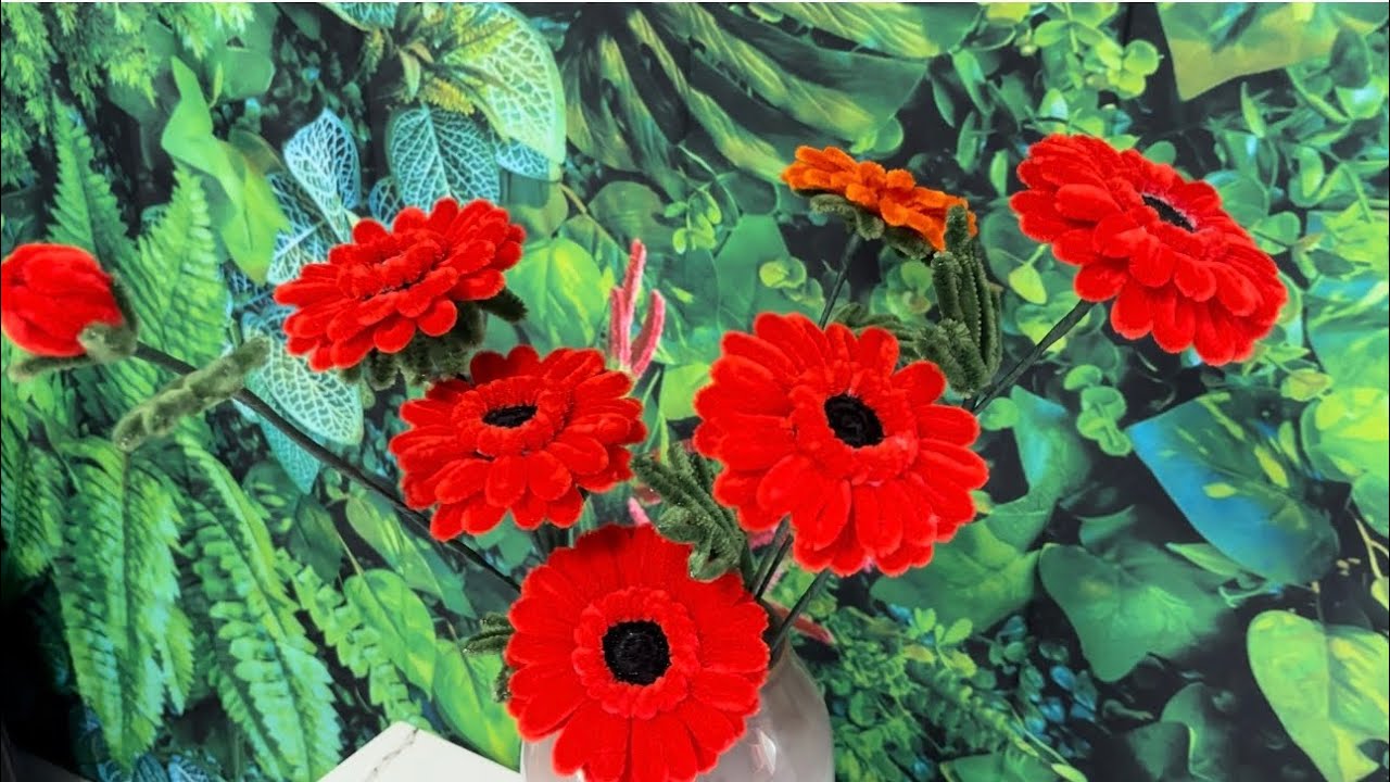 Gerberas de limpia pipas para principiantes